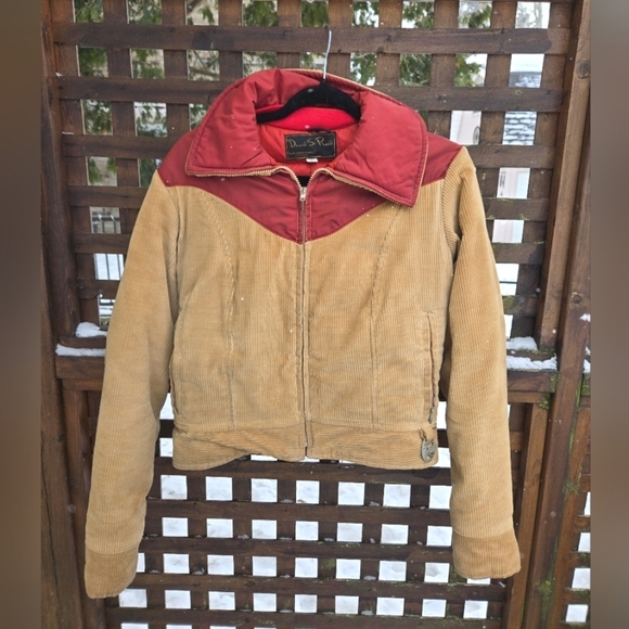 Vintage Corduroy Down Jacket - Picture 1 of 13